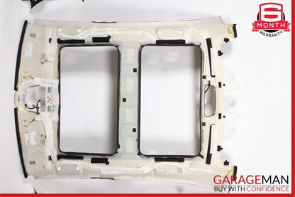 10-16 Mercedes W212 E350 E63 AMG Interior Roof Headliner Pillar Trim Cover Set