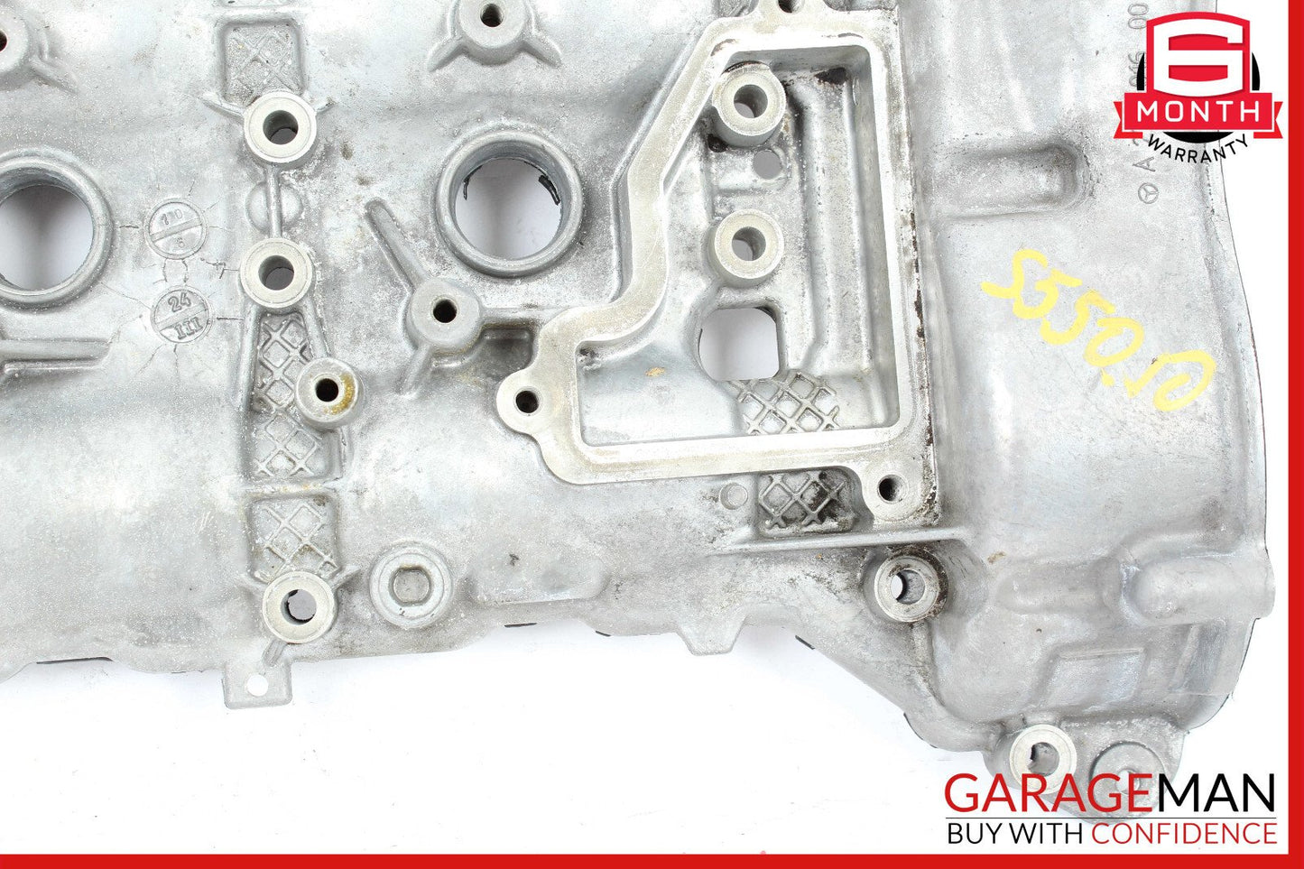 07-12 Mercedes W221 S550 SL550 Engine Cylinder Head Valve Cover Left Driver OEM