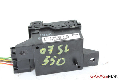 00-11 MERCEDES R230 SL500 SEATBELT SEAT BELT TENSION SENSOR MODULE OEM