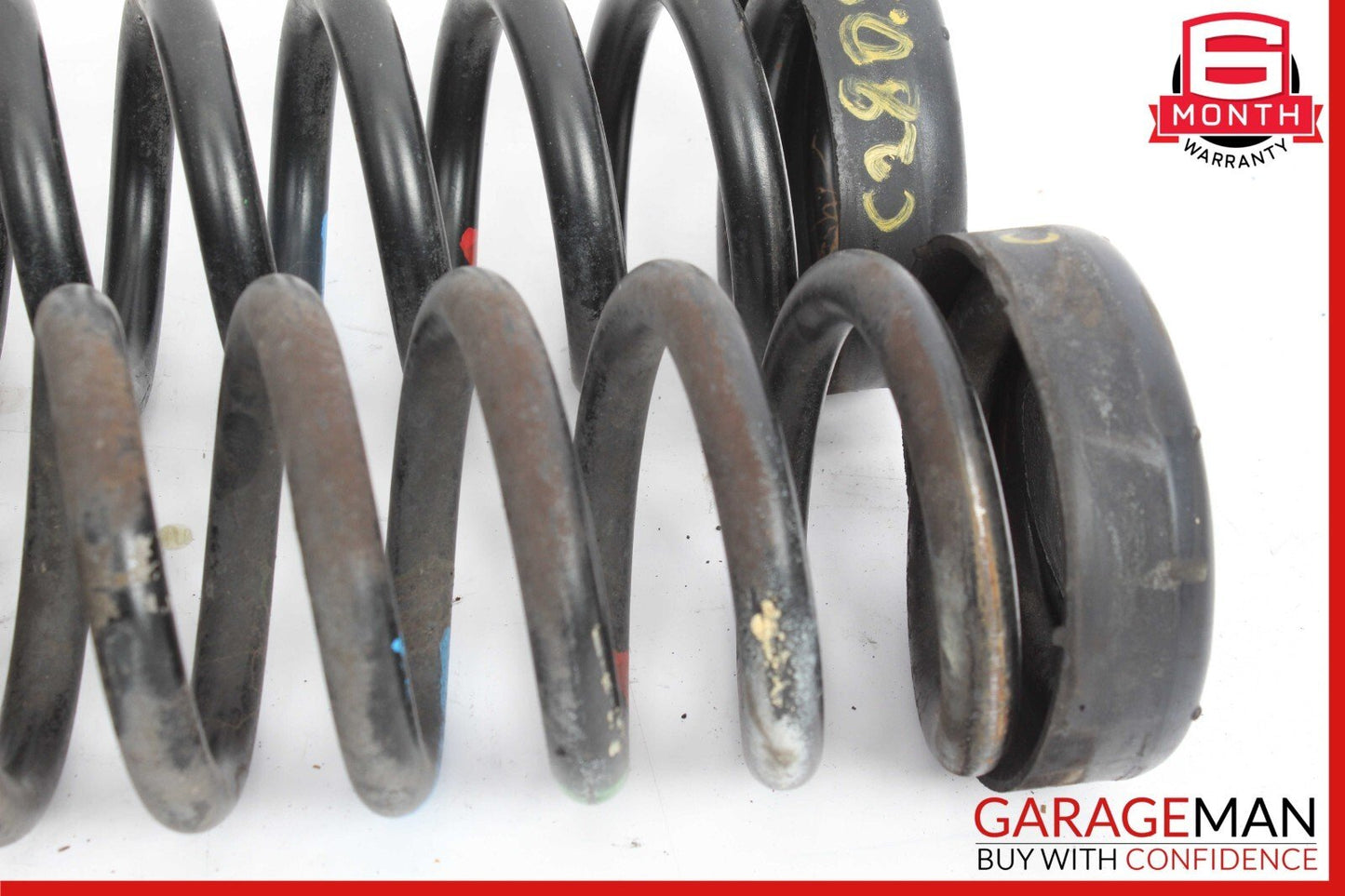94-00 Mercedes W202 C280 Rear Left & Right Shock Absorber Coil Spring Set of 2