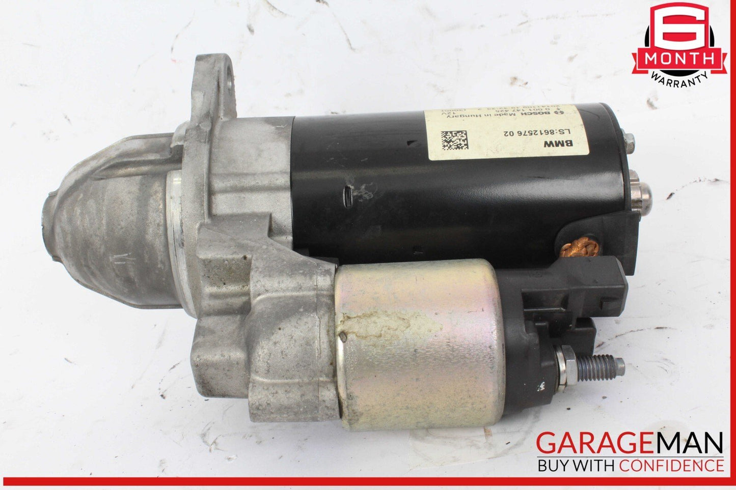 14-16 BMW 428i 435i Engine Motor Starter Bosch 8612576 OEM