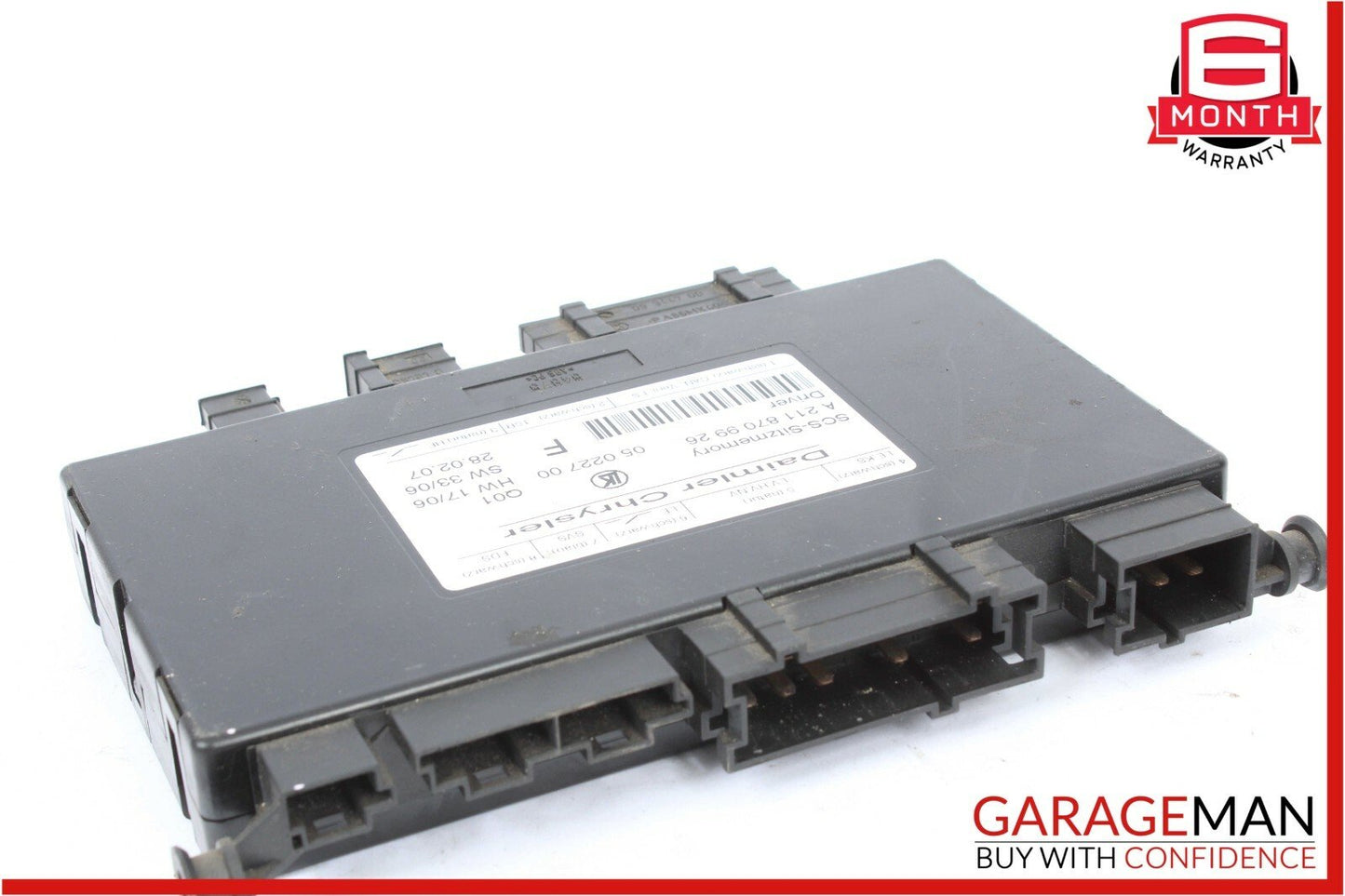 03-12 Mercedes E350 GL550 CLS550 Front Left Driver Side Seat Control Module