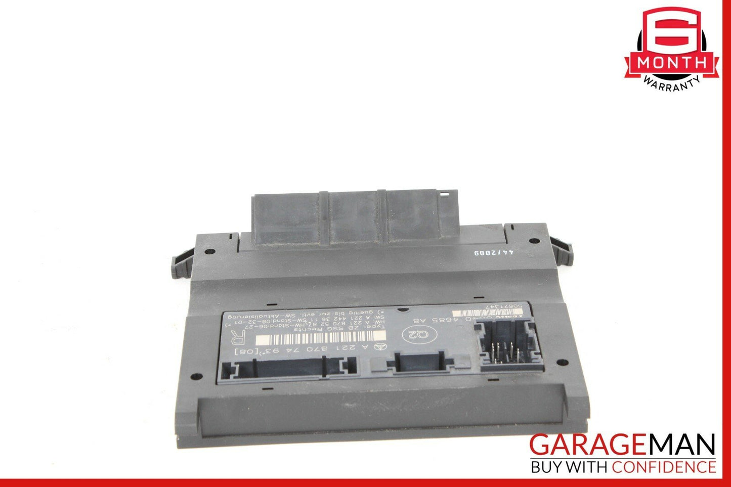 07-13 Mercedes W221 S400 S550 Front Right Under Seat Computer Control Module OEM