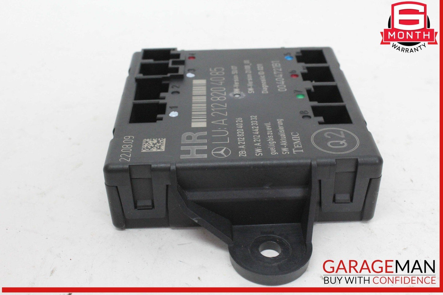 08-14 Mercedes X204 GLK350 4MATIC Rear Right Side Door Control Module Unit OEM