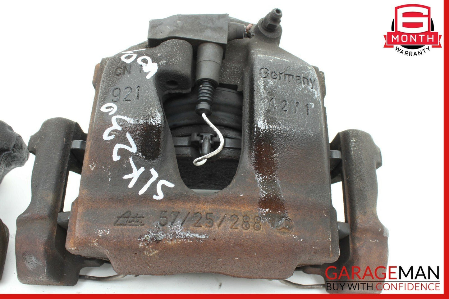 97-04 Mercedes R170 SLK230 Front Right & Left Brake Caliper Calipers Set of 2