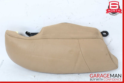 10-16 Porsche Panamera 970 Rear Left Side Seat Bolster Trim Module Assy Beige