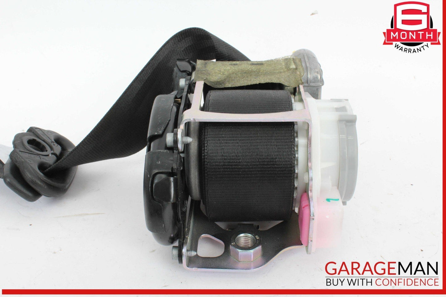 14-17 Audi SQ5 Front Right Passenger Side Seat Belt Seatbelt Black OEM