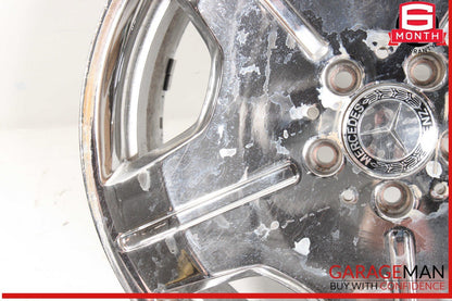 2009 Mercedes W221 S600 5 Wide Spoke Wheel Rim 9.5X18 18"OEM