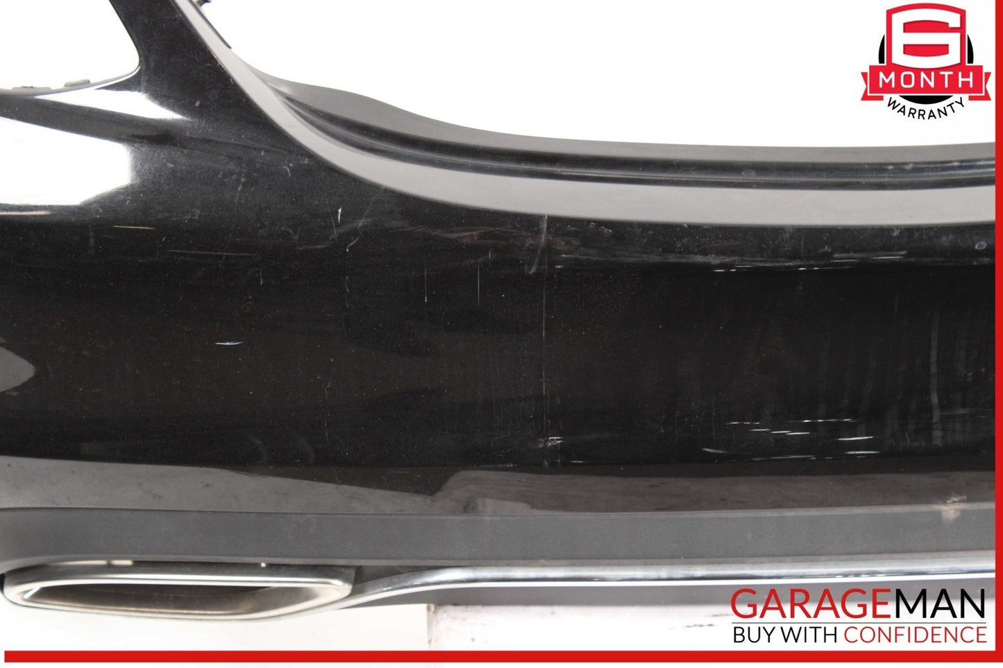 15-18 Mercedes W205 C300 Sedan Base Rear Bumper Cover Assembly OEM