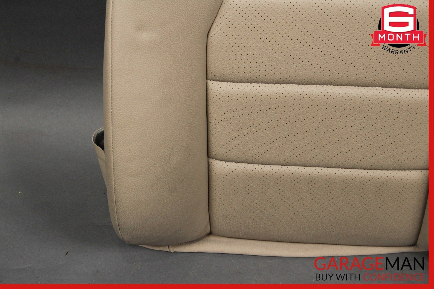 08-14 Mercedes W204 C250 C350 Front Right Side Top Upper Seat Cushion Beige OEM