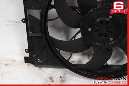 08-18 Mercedes E350 C300 Engine Radiator Cooling Fan Motor Shroud Assembly