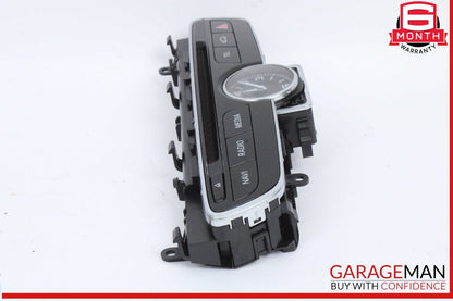 15-18 Mercedes W205 C300 Center Dashboard Hazard Control Switch w/ Clock Assy