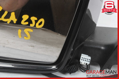 14-19 Mercedes W117 CLA250 CLA200 Left Driver Side Rear View Door Mirror OEM