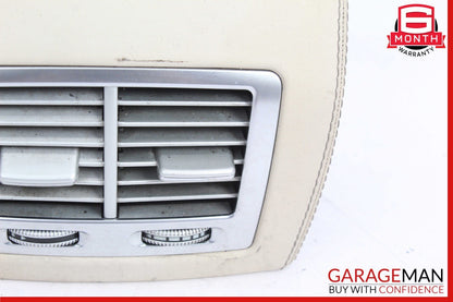 07-14 Mercedes W216 CL63 CL550 Center Console Rear AC Vent Trim 2218301054 OEM