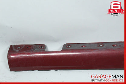 02-05 Mercedes W203 C230 Coupe Right Side Rocker Skirt Moulding Titanite Red OEM