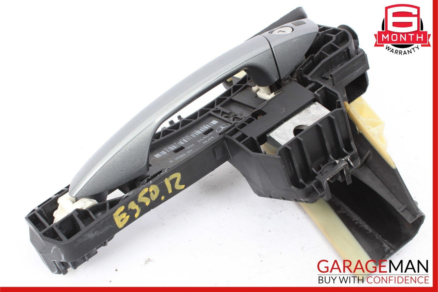10-13 Mercedes W212 E350 E400 Front Left Exterior Door Handle Assembly Silver