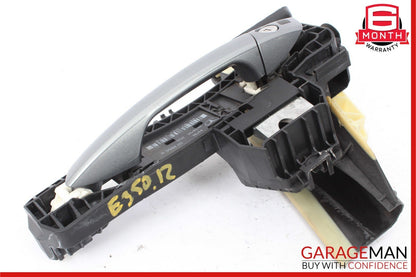 10-13 Mercedes W212 E350 E400 Front Left Exterior Door Handle Assembly Silver