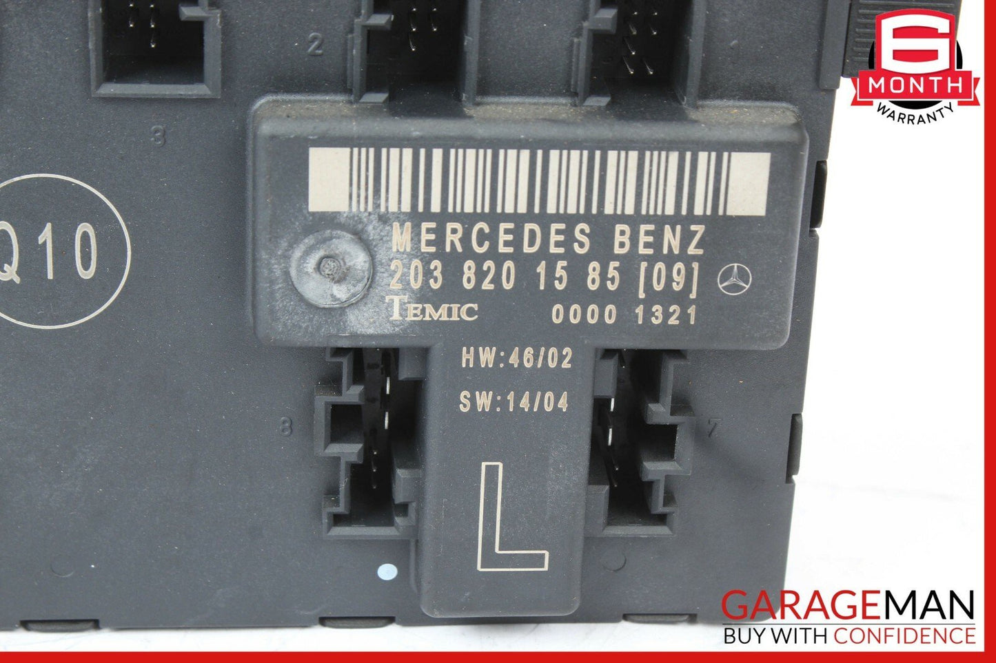 01-07 Mercedes W203 C230 C240 C320 Front Left Side Door Control Module Unit