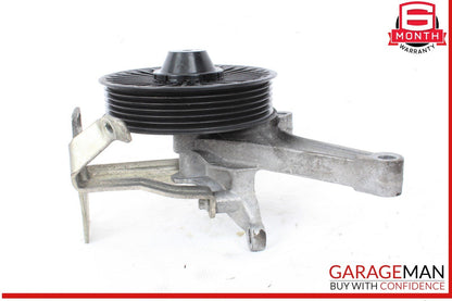 11-20 Mercedes X166 GL450 CL550 CLS550 V-Belt Tensioner Pulley Mount OEM