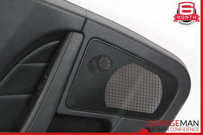 12-14 Mercedes W218 CLS550 Rear Left Side Interior Door Panel Cover Assy Black
