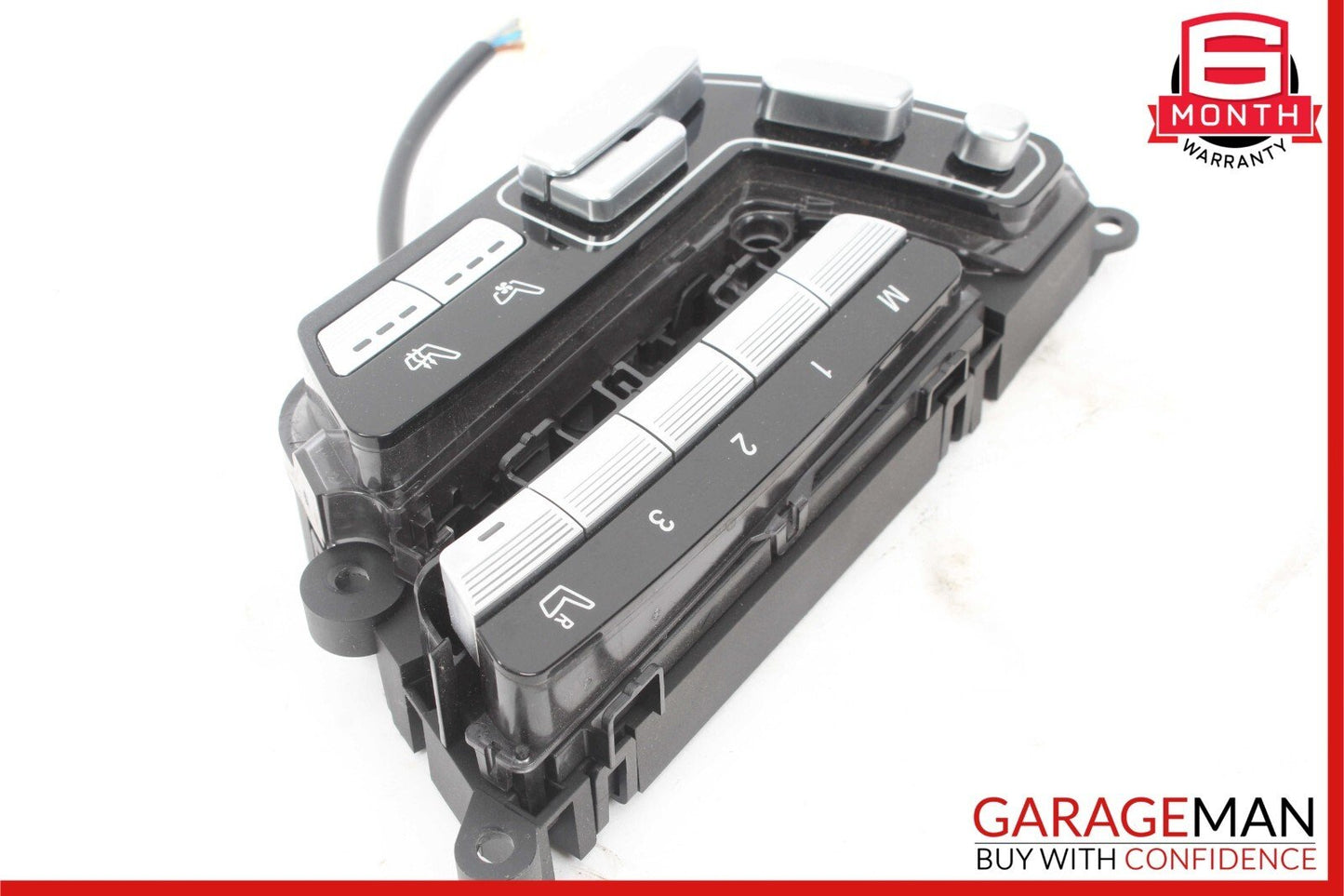07-13 Mercedes W221 S63 AMG Front Left Side Seat Control Switch Assembly OEM