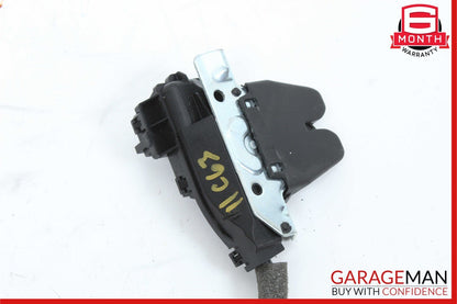 08-17 Mercedes C63 AMG E350 Trunk Lid Latch Lock Actuator w/ Cylinder Lock Latch