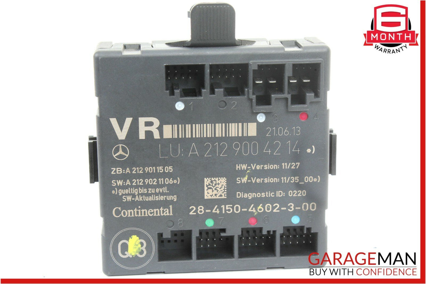 08-14 Mercedes W204 C250 Front Right Passenger Side Door Control Module Unit OEM