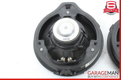 08-15 Mercedes W204 C300 Rear Right & Left Door Sound Speakers Set of 2 OEM