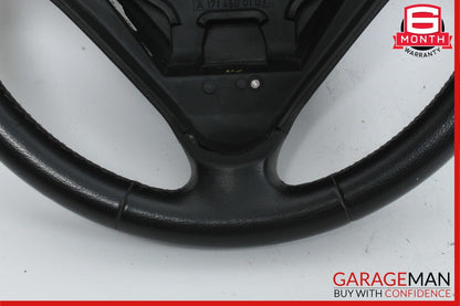 05-08 Mercedes W203 C230 SLK280 Sport 3 Spoke Steering Wheel Black OEM