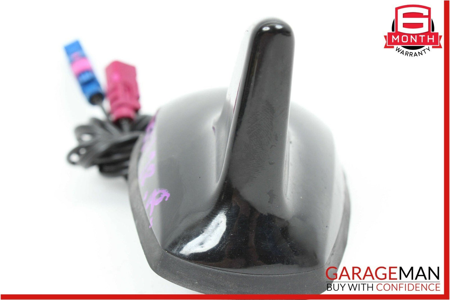 08-14 Mercedes W204 C250 C63 AMG Top Roof Shark Fin GPS Radio Antenna Black