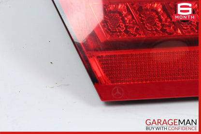 10-13 Mercedes W212 E350 E400 E63 AMG Sedan Rear Left Side Inner Tail Light Lamp