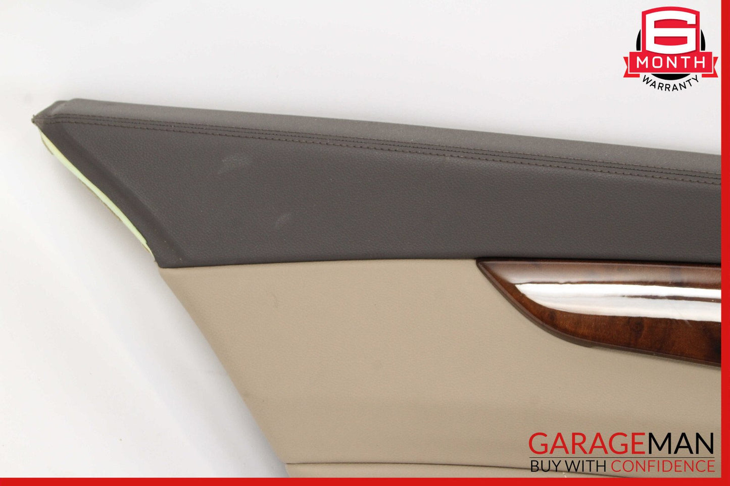 12-14 Mercedes W218 CLS550 Rear Left Driver Side Interior Door Panel Beige OEM