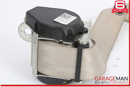 14-17 Maserati Quattroporte S Rear Center Seat Belt Seatbelt Beige OEM