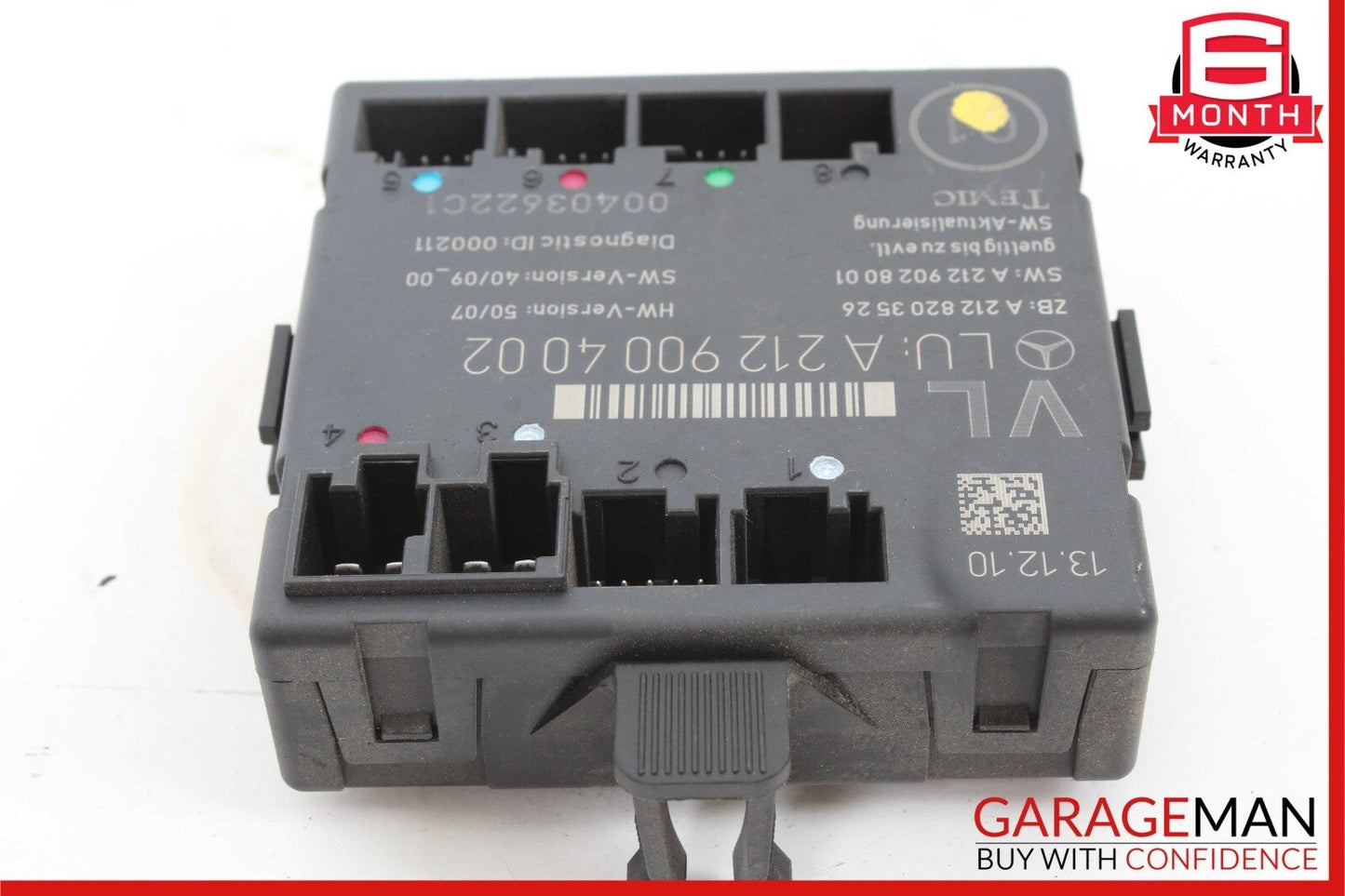 08-14 Mercedes W204 C250 C300 C350 Front Left Side Door Control Module Unit