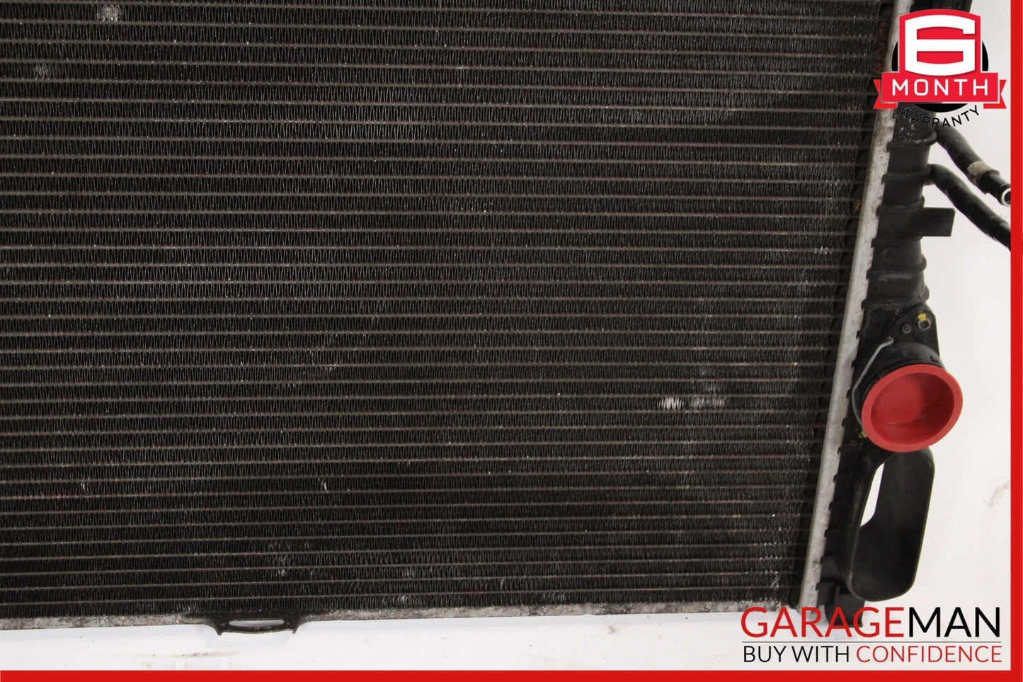 04-11 Mercedes W211 E320 Radiator AC A/C Condenser Transmission Cooling Assy