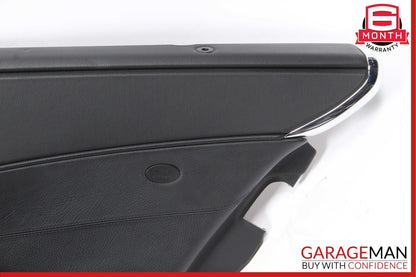 06-11 Mercedes W219 CLS500 Rear Right Side Interior Door Panel Cover Black OEM