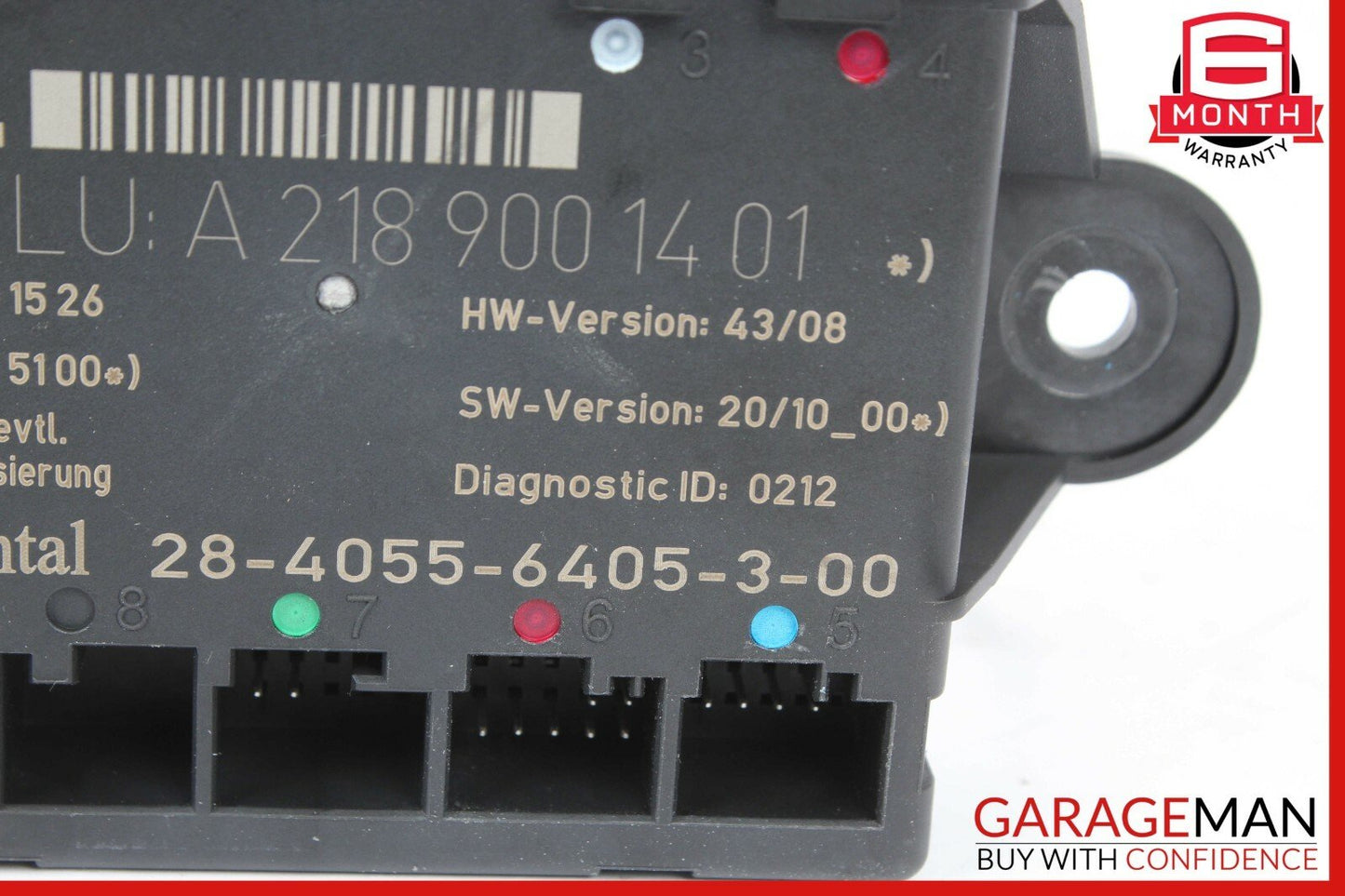 08-15 Mercedes W204 C250 Rear Left Driver Side Door Control Module Q1 OEM