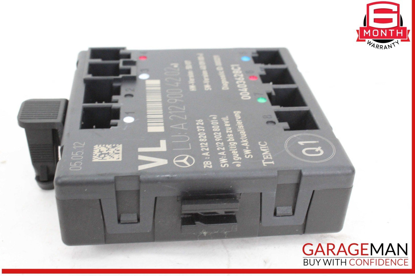 08-14 Mercedes W212 E350 Front Left Driver Side Door Control Module Unit OEM