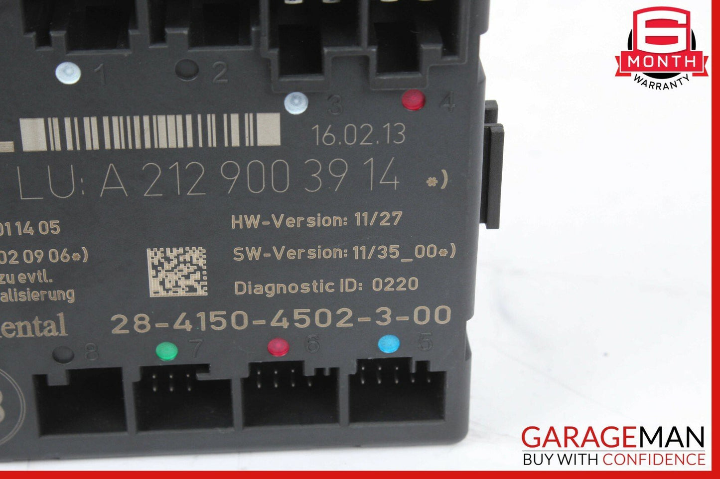 08-14 Mercedes W204 C250 C350 Front Left Side Door Control Module Unit OEM