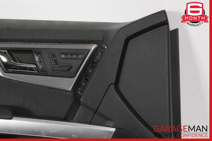 10-15 Mercedes X204 GLK250 GLK350 Front Left Interior Door Trim Panel Assy Black