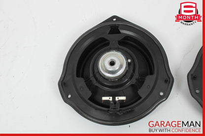 08-14 Mercedes W204 C250 Front Right & Left Door Sound Speakers Set of 2 OEM