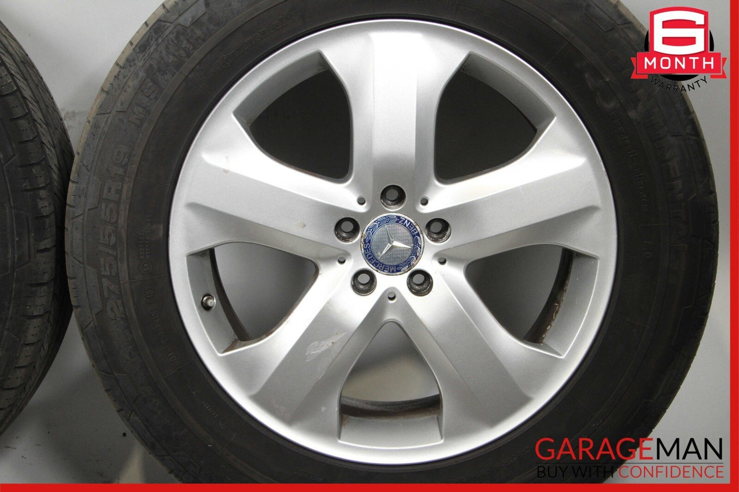 09-12 Mercedes X164 GL350 GL450 8.5Jx19H2 Complete Wheel Tire Rim Set of 4 Pc