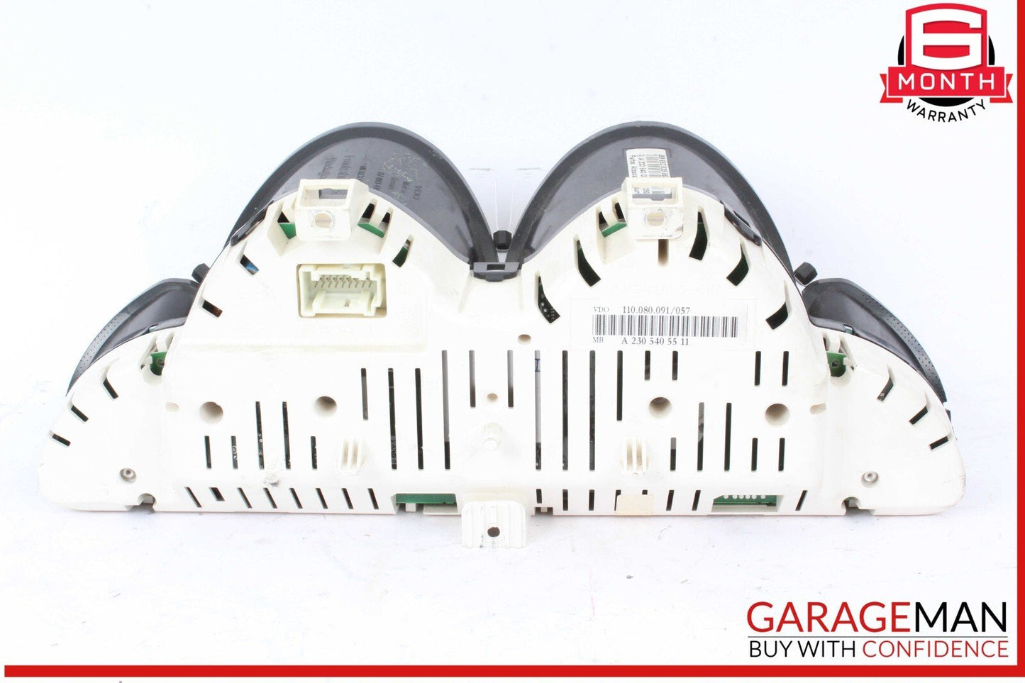 09-12 Mercedes R230 SL550 SL600 Instrument Cluster Speedometer 2305400023 OEM