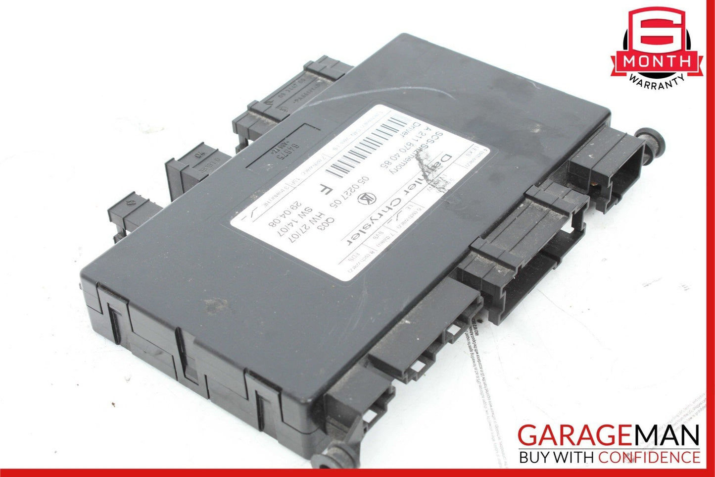 03-12 Mercedes CLS550 GL450 E350 E320 ML500 Front Left Side Seat Control Module