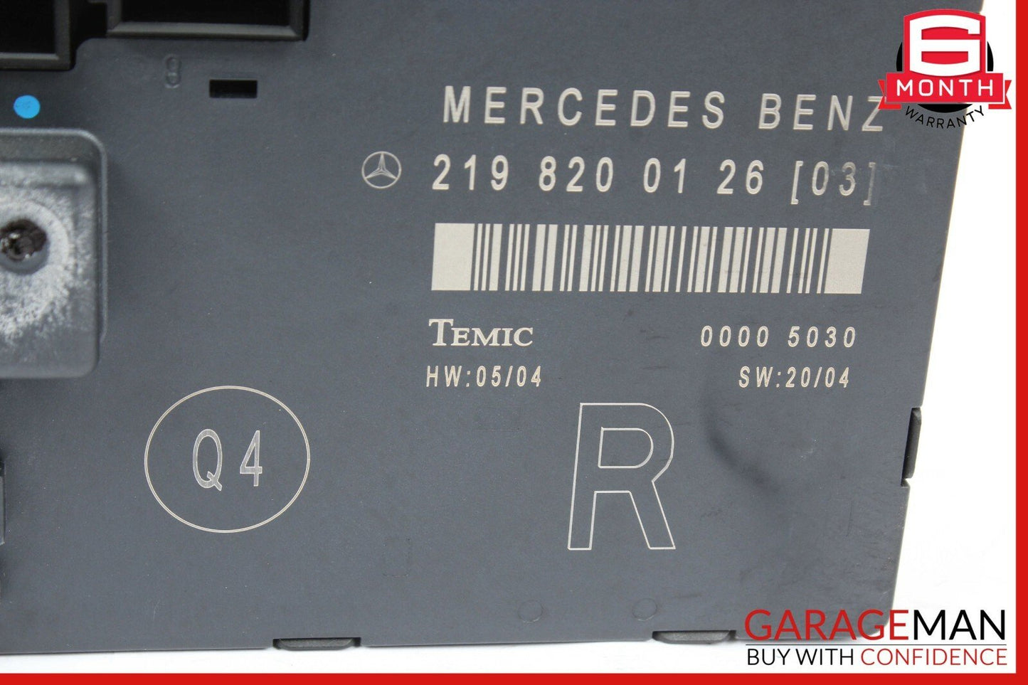 06-11 Mercedes W219 CLS500 Front Right Side Door Computer Controller Module