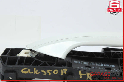 08-15 Mercedes X204 GLK350 Right Passenger Side Exterior Door Handle White OEM