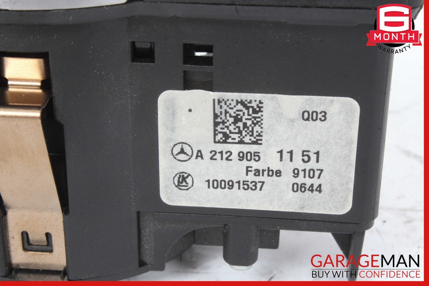 12-18 Mercedes W218 CLS550 CLS500 Headlight Light Switch Control Module OEM