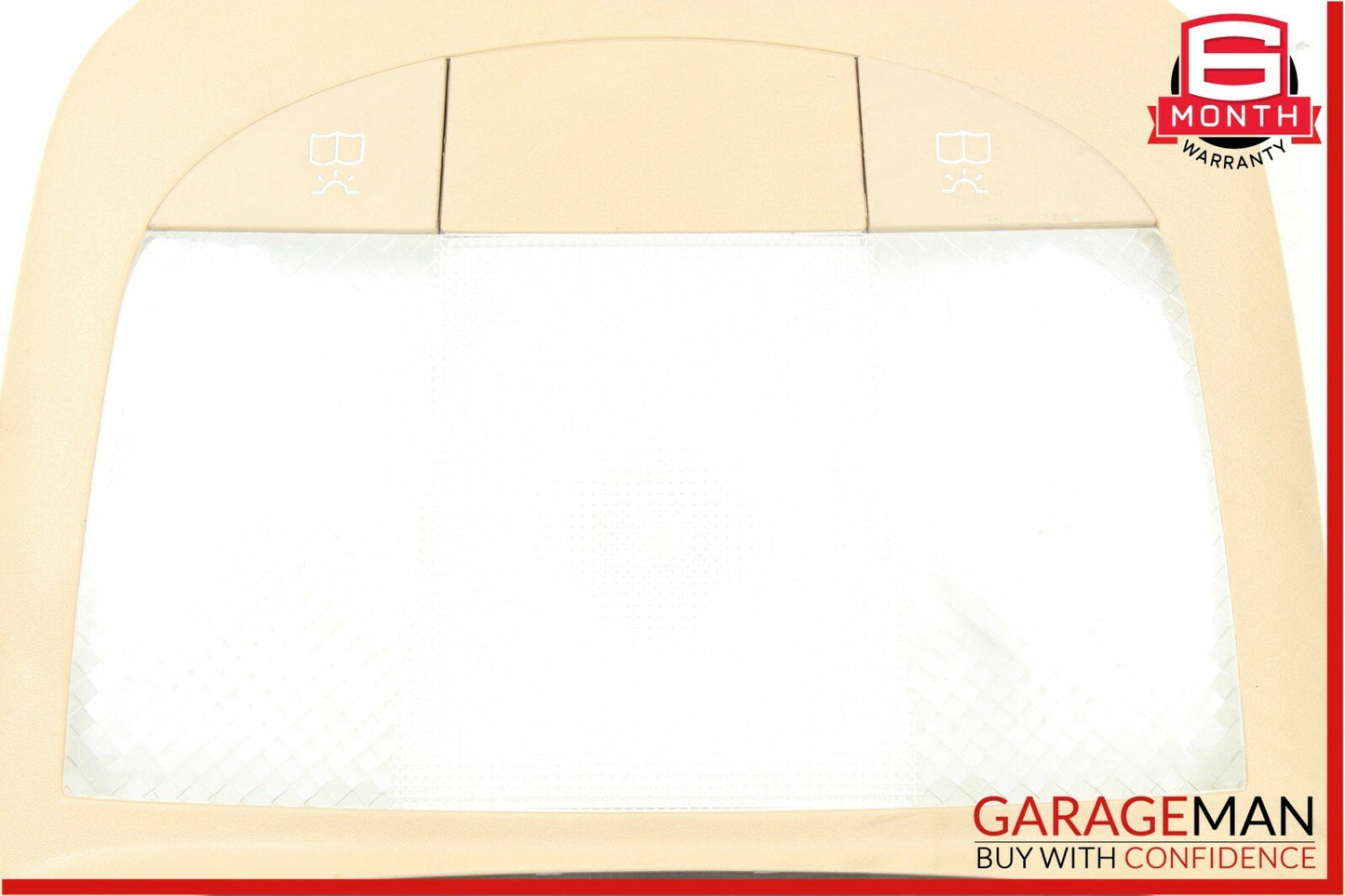 06-12 Mercedes GL450 R350 Rear Overhead Dome Light Lamp Parking Sensor Brown OEM