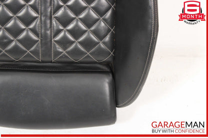 13-18 Audi S6 Front Right Lower Bottom Seat Cushion Black OEM