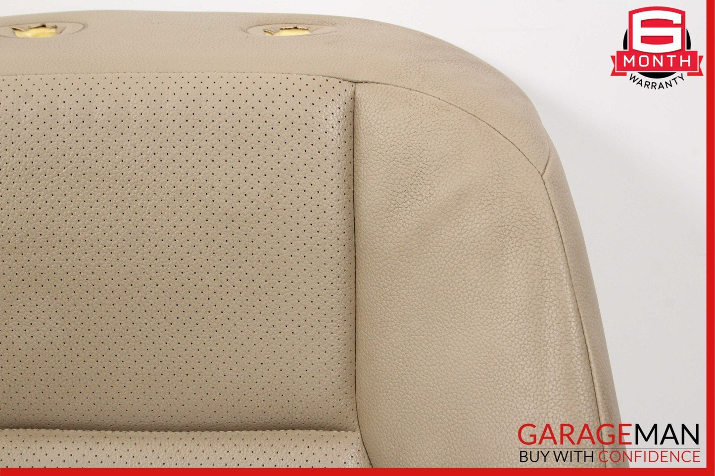 08-14 Mercedes W204 C250 C300 Front Left Side Top Upper Seat Cushion Beige OEM